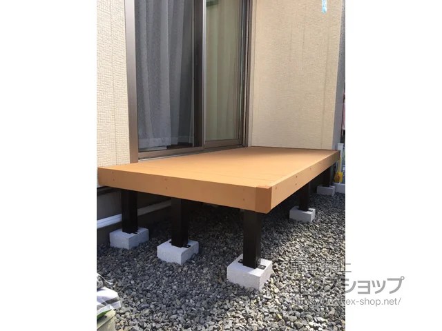 滋賀県草津市のValue Selectのウッドデッキ マージウッドデッキ 施工例