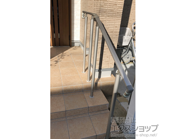 大阪府羽曳野市のの手すり パルトナーUDフェンス1型(手すり) 笠木1段のみタイプ 施工例