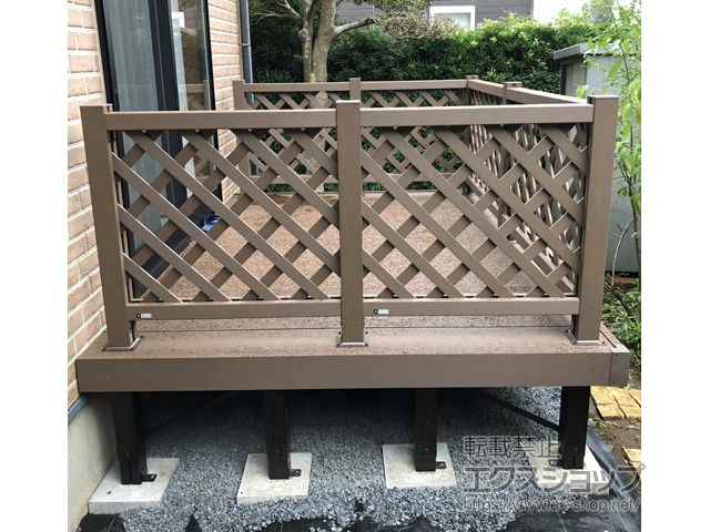 千葉県船橋市ののウッドデッキ マージウッドデッキ 施工例