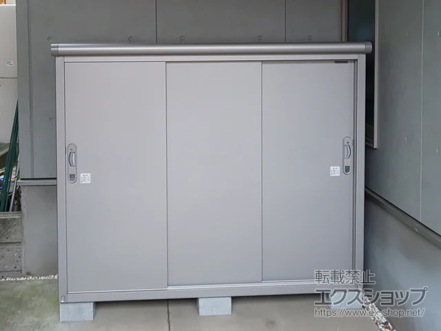 東京都板橋区のヨドコウの物置・収納・屋外倉庫 エスモ 一般型 1797×650×1501（ESE-1806E） ESE-1806E-SS 施工例