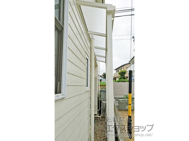 愛知県高浜市のYKKAPのテラス屋根 ソラリア F型 テラスタイプ 単体 積雪～20cm対応 施工例