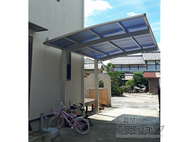 京都府京都市ののカーポート プレシオスポート 積雪〜20cm対応 施工例