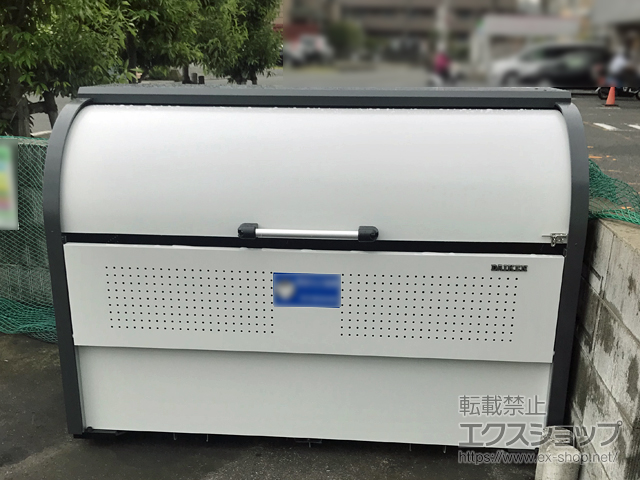 神奈川県秦野市ののゴミステーション クリーンストッカー CKR-1607-2型 施工例