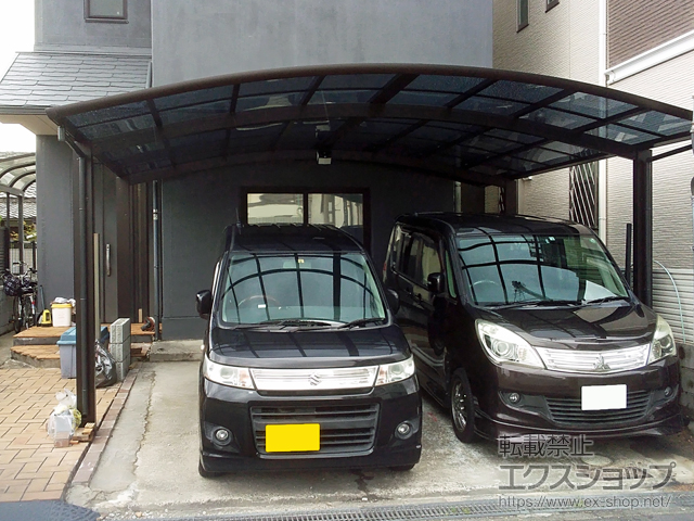 大阪府大阪府岸和田市上町ののカーポート レイナツインポートグラン　積雪〜20cm対応 施工例