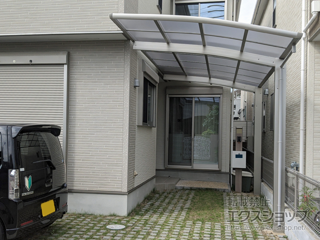 大阪府高石市ののカーポート レイナポートグラン　積雪〜20cm対応 施工例