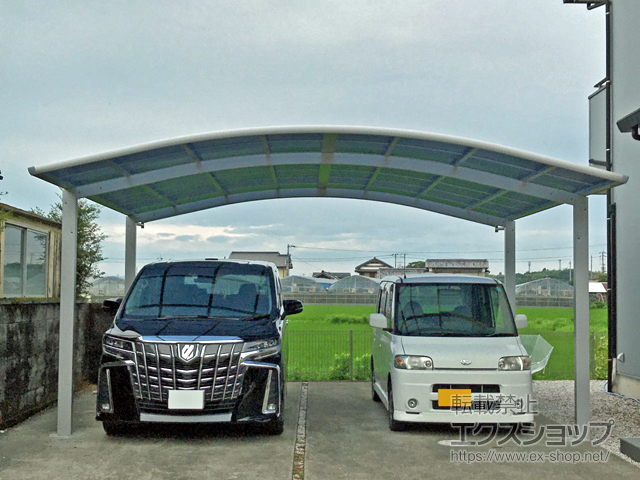 高知県香南市ののカーポート レイナツインポートグラン　積雪〜20cm対応 施工例