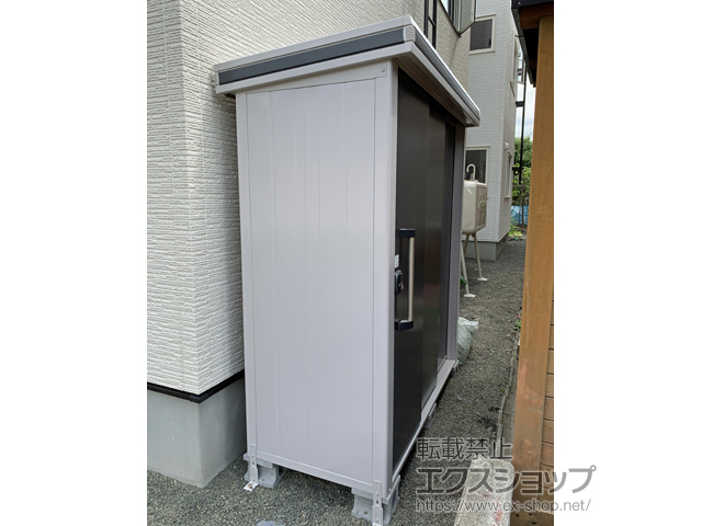 北海道札幌市のの物置・屋外倉庫 エルモ 一般型 1870×820×2122 LMD-1808-SM 施工例