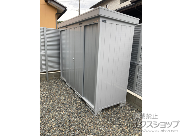 石川県河北郡津幡町のの物置・屋外倉庫 ネクスタ 一般型 2630×950×2020 NXN-26S-FS 施工例