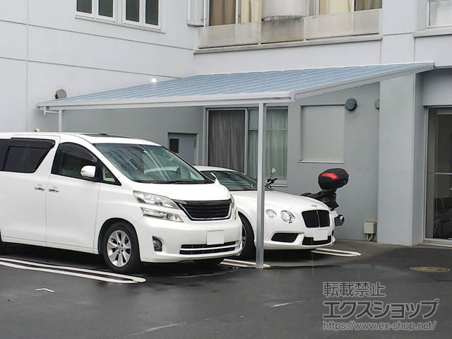 埼玉県さいたま市ののテラス屋根 ソラリア F型 ビッグサイズ 単体 積雪〜20cm対応 施工例