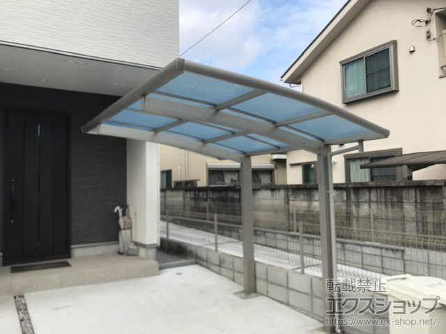 東京都杉並区ののサイクルポート・駐輪場 レイナポートグランミニ 積雪〜20cm対応 施工例