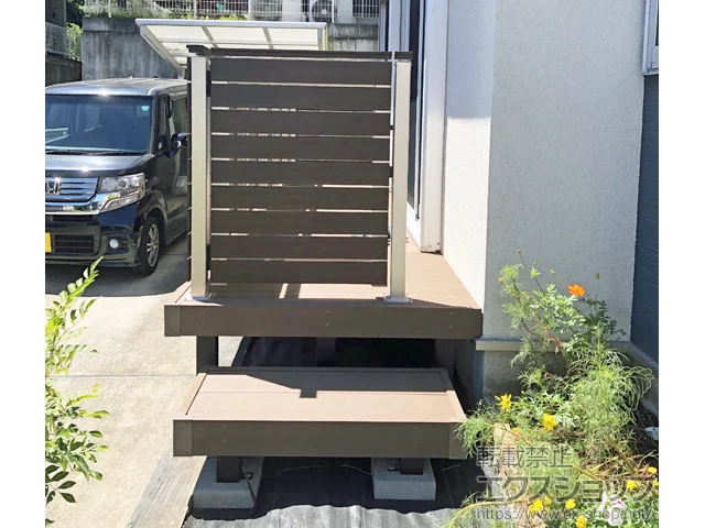 東京都町田市のYKKAPのウッドデッキ リウッドデッキ 200 施工例