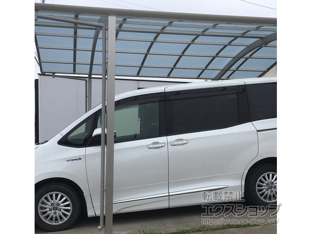 茨城県笠間市ののカーポート レイナツインポートグラン　積雪〜20cm対応 施工例