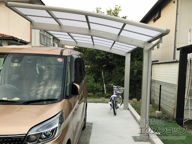 宮城県富谷市ののカーポート プレシオスポート 積雪〜20cm対応 施工例