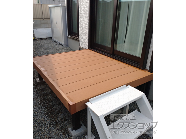 和歌山県和歌山市ののウッドデッキ マージウッドデッキ 施工例
