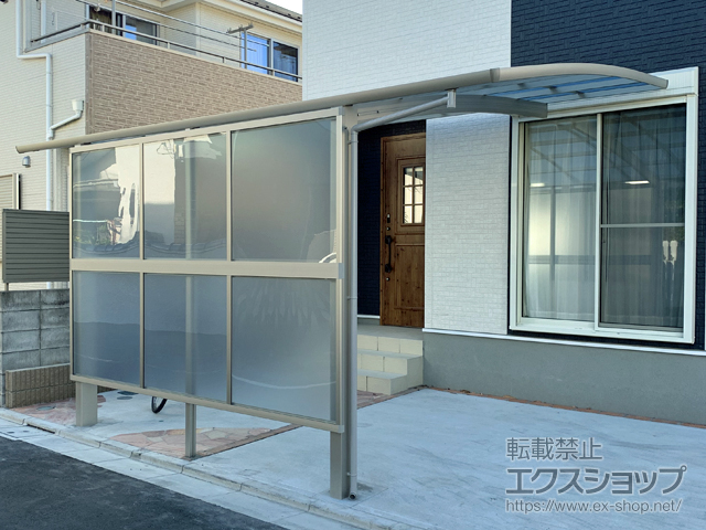 東京都調布市ののカーポート レイナポートグラン　積雪〜20cm対応 施工例