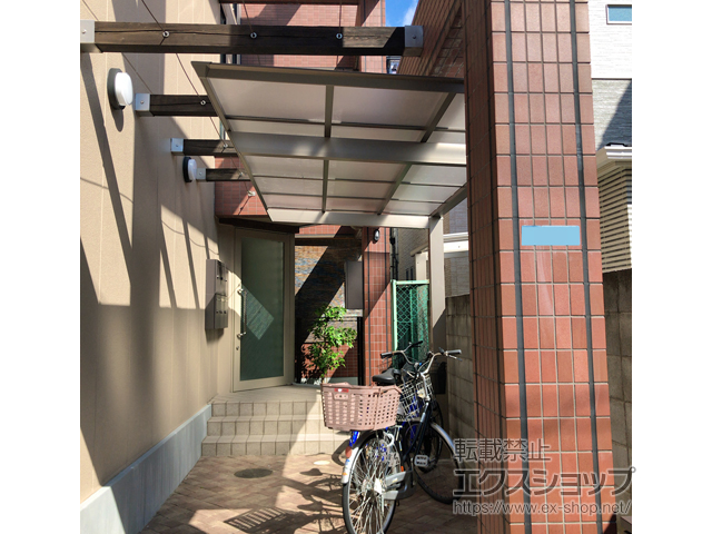 大阪府吹田市ののサイクルポート・駐輪場 セルフィ ミニ 積雪〜20cm対応 施工例