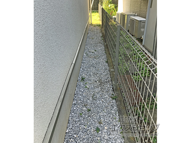 神奈川県横浜市ののフェンス・柵 ハイグリッドフェンスN8型　フリーポールタイプ 施工例