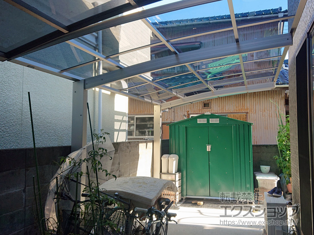 高知県高知市ののカーポート プレシオスポート 積雪〜20cm対応 施工例