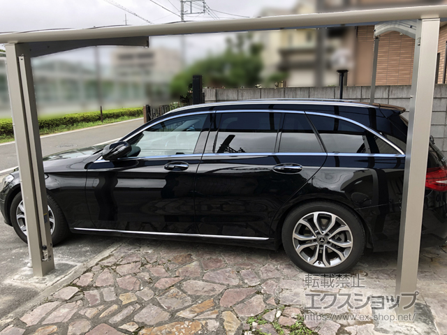 千葉県市川市ののカーポート プレシオスポート 積雪〜20cm対応 施工例