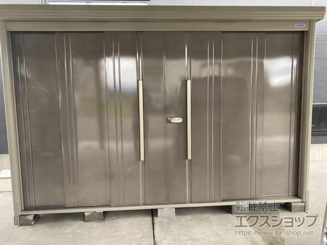 新潟県上越市のの物置・屋外倉庫 Mr.ストックマンダンディ 多雪型 結露減少型 3232×1590×2110（ND-SZ3215） ND-SZ3215-B 施工例