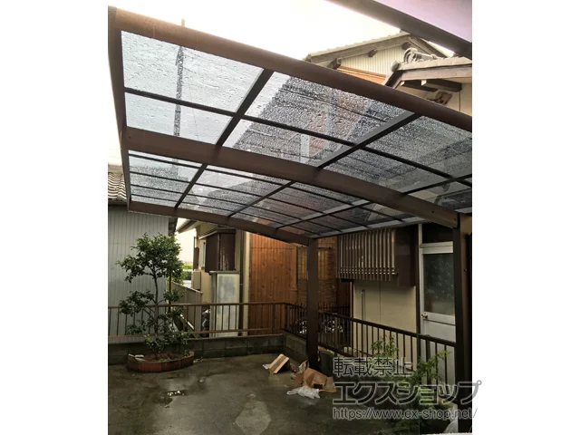 岐阜県本巣市のYKKAPのカーポート レイナポートグラン　積雪～20cm対応 施工例