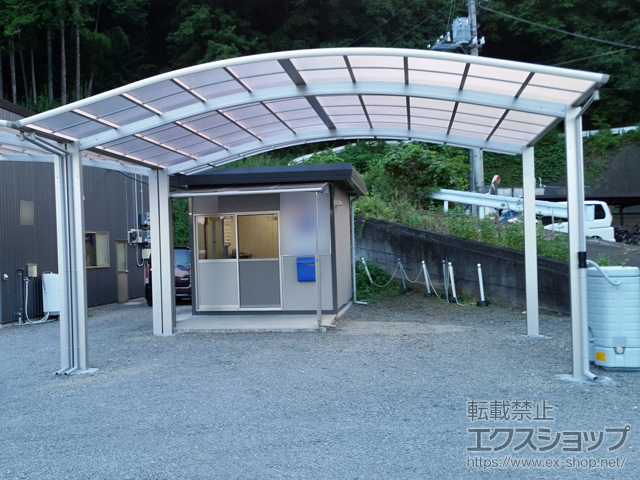 山梨県大月市ののカーポート レイナツインポートグラン　積雪〜20cm対応 施工例