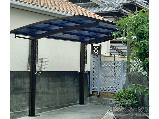 兵庫県明石市ののカーポート プレシオスポート 積雪〜20cm対応 施工例