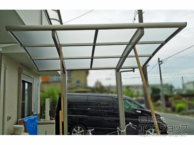 愛知県岩倉市ののサイクルポート・駐輪場 レイナポートグランミニ 積雪〜20cm対応 施工例