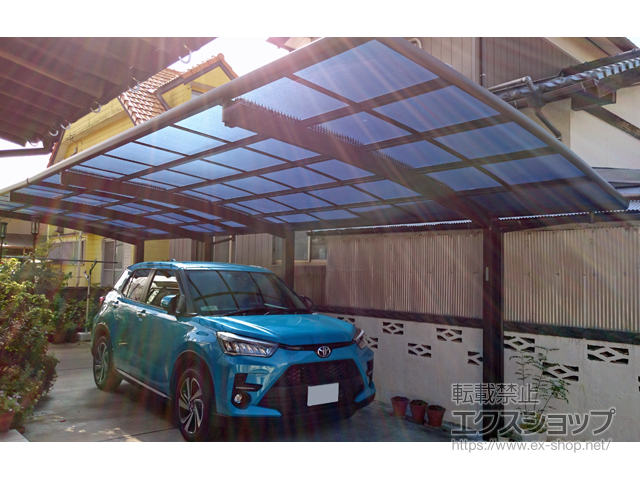 福岡県行橋市ののカーポート レイナポートグラン　積雪〜20cm対応 施工例