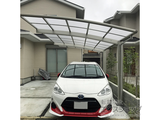 京都府京都市ののカーポート レイナポートグラン　積雪〜20cm対応 施工例