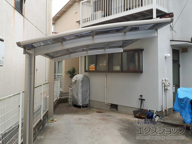 京都府向日市ののカーポート プレシオスポート 積雪〜20cm対応 施工例