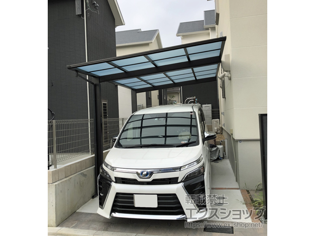 大阪府枚方市ののカーポート エフルージュグラン　積雪〜20cm対応 施工例