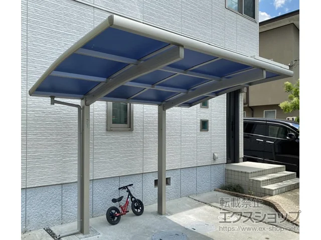 岡山県岡山市のValue Selectのサイクルポート・自転車置き場 プレシオスポート ミニ 積雪～20cm対応 施工例