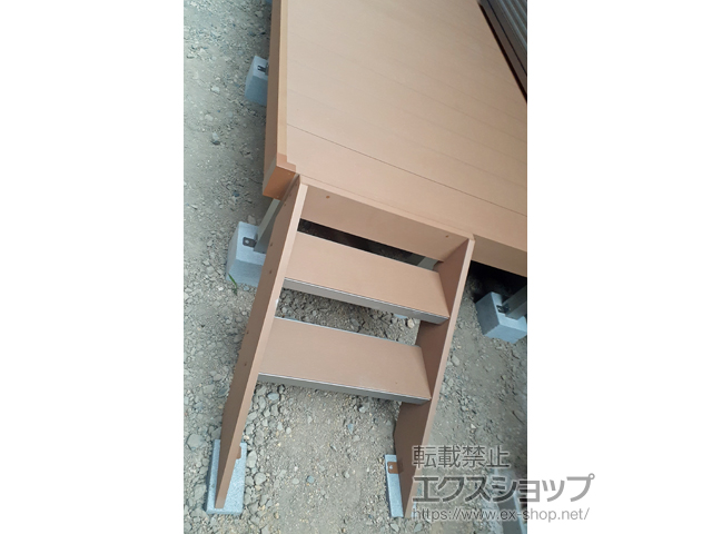 滋賀県大津市ののウッドデッキ マージウッドデッキ 施工例