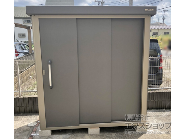 東京都足立区のの物置・屋外倉庫 エスケーエイト SK8-50 一般型 1800×800×1940 SK8-50-GK 施工例