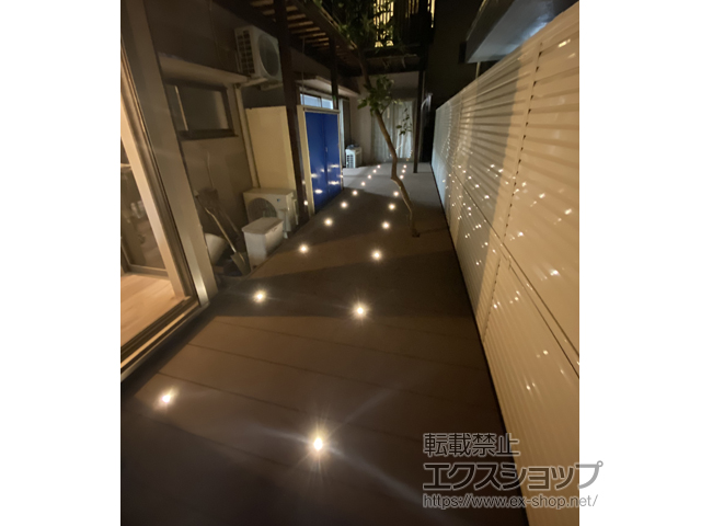 埼玉県川口市ののウッドデッキ リウッドデッキ 200 施工例