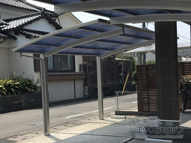 大分県大分市ののカーポート プレシオスポート 積雪〜20cm対応 施工例