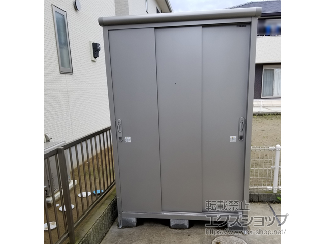 千葉県山武市のの物置・屋外倉庫 エスモ 一般型 1350×650×1959（ESE-1306A） ESE-1306A-SS 施工例