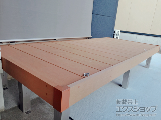 新潟県三条市ののウッドデッキ マージウッドデッキ 施工例