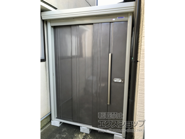 石川県加賀市のの物置・屋外倉庫 Mr.ストックマンダンディ 多雪型 1500×2290×2110（ND-S1522） ND-S1522-B 施工例