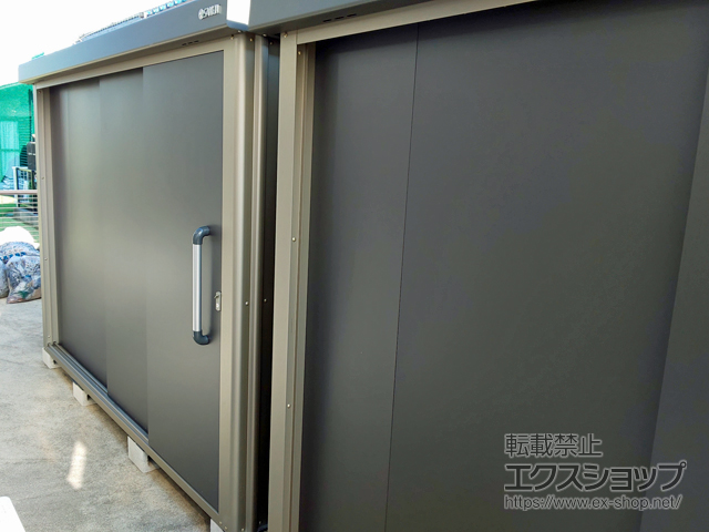 愛知県北名古屋市のの物置・屋外倉庫 エスケーエイト SK8-130 一般型 2600×1600×1940 SK8-130-GK 施工例