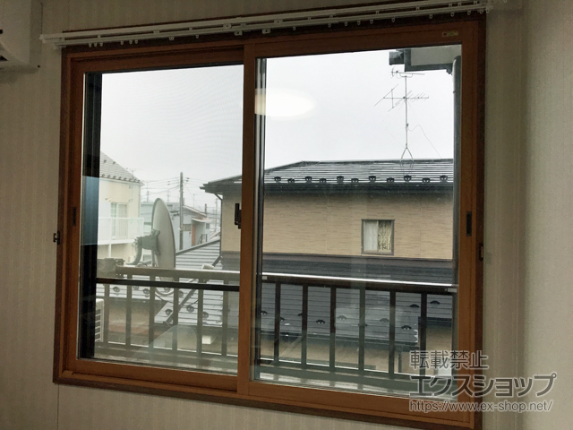 宮城県仙台市のの二重窓（内窓） インプラス ダストバリア仕様 引違い窓 2枚建 施工例