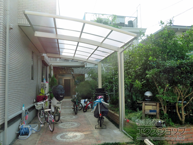 大阪府大阪市ののカーポート レイナポートグラン　積雪〜20cm対応 施工例