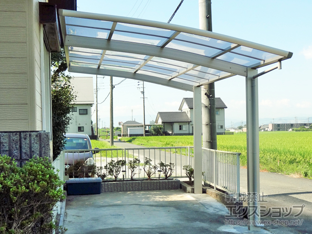 岐阜県揖斐郡大野町ののカーポート レイナポートグラン　積雪〜20cm対応 施工例