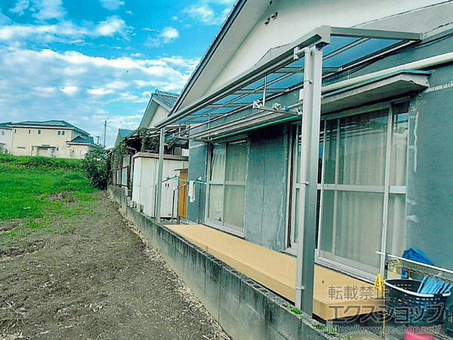 大分県大分市ののウッドデッキ リウッドデッキ 200 施工例