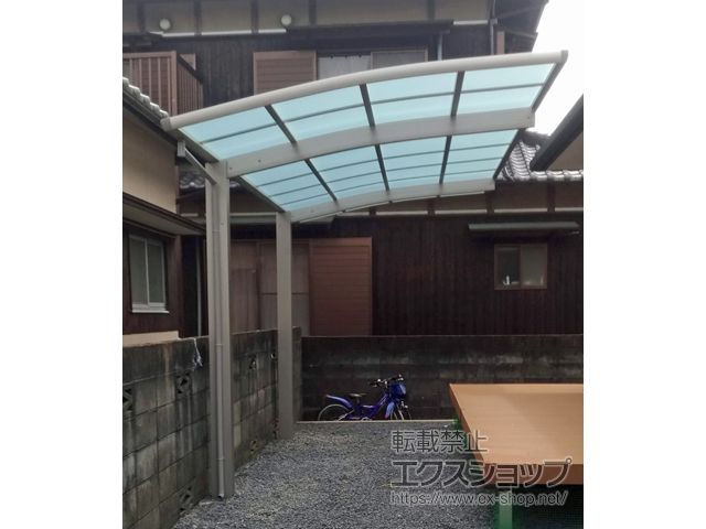 香川県善通寺市ののカーポート レイナポートグラン　積雪〜20cm対応 施工例