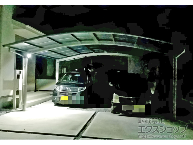 茨城県古河市ののカーポート レイナツインポートグラン　積雪〜20cm対応 施工例