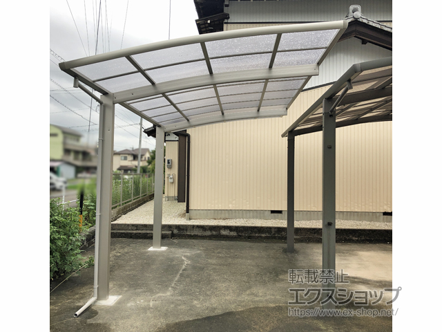 岐阜県岐阜市ののカーポート レイナポートグラン　積雪〜20cm対応 施工例