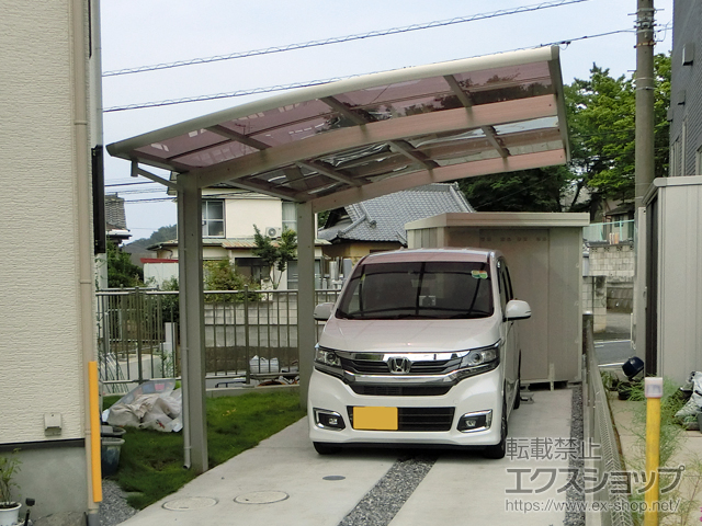 千葉県松戸市ののカーポート レイナポートグラン　積雪〜20cm対応 施工例