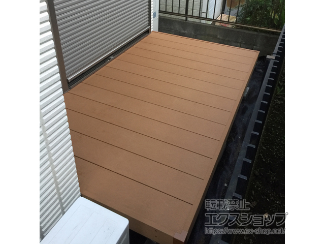 神奈川県平塚市ののウッドデッキ マージウッドデッキ 施工例